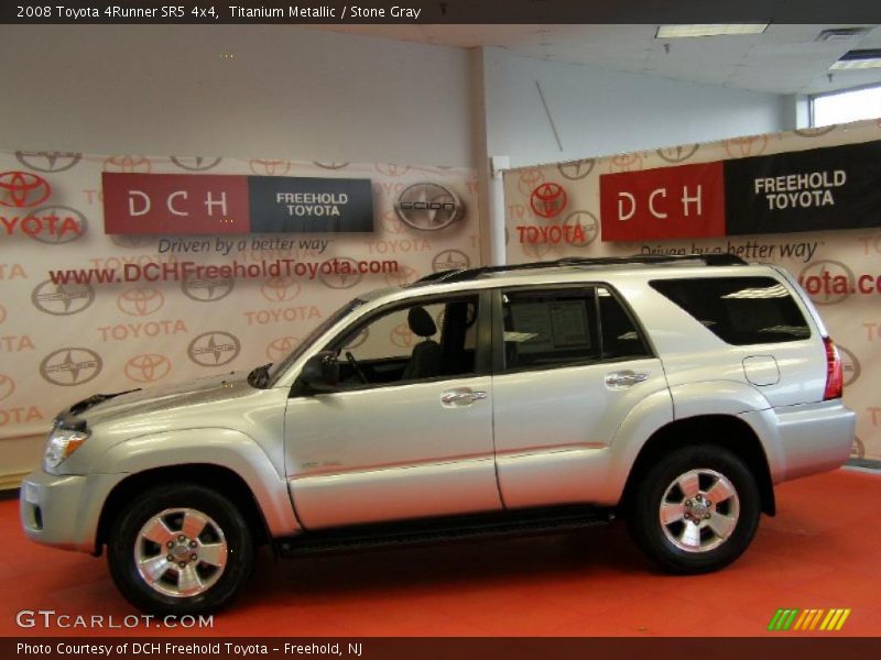 Titanium Metallic / Stone Gray 2008 Toyota 4Runner SR5 4x4