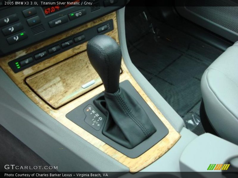 Titanium Silver Metallic / Grey 2005 BMW X3 3.0i