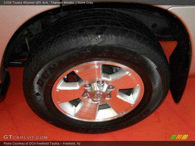 Titanium Metallic / Stone Gray 2008 Toyota 4Runner SR5 4x4