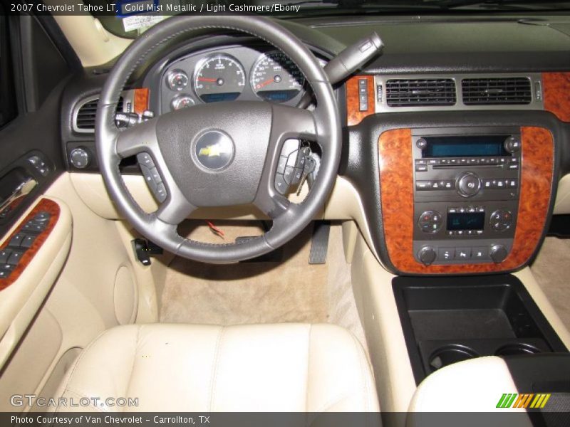 Gold Mist Metallic / Light Cashmere/Ebony 2007 Chevrolet Tahoe LT
