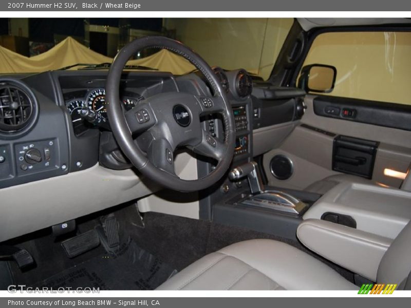 Black / Wheat Beige 2007 Hummer H2 SUV