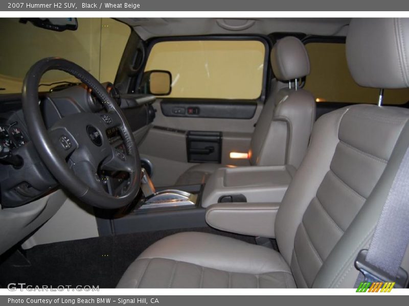 Black / Wheat Beige 2007 Hummer H2 SUV