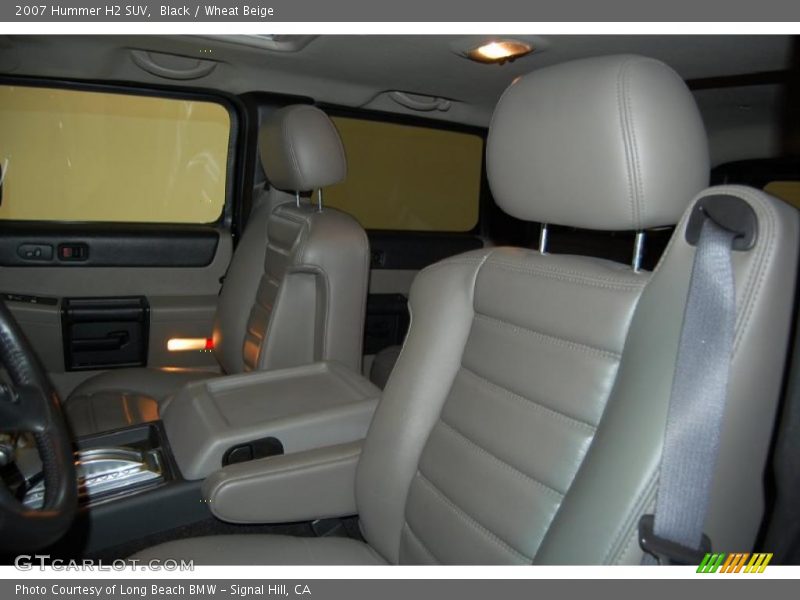 Black / Wheat Beige 2007 Hummer H2 SUV