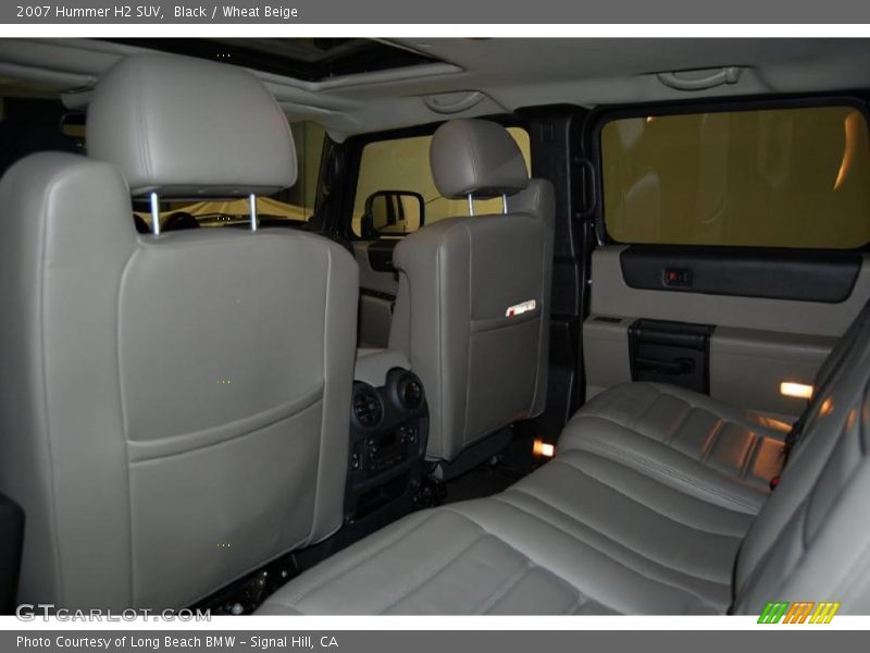 Black / Wheat Beige 2007 Hummer H2 SUV
