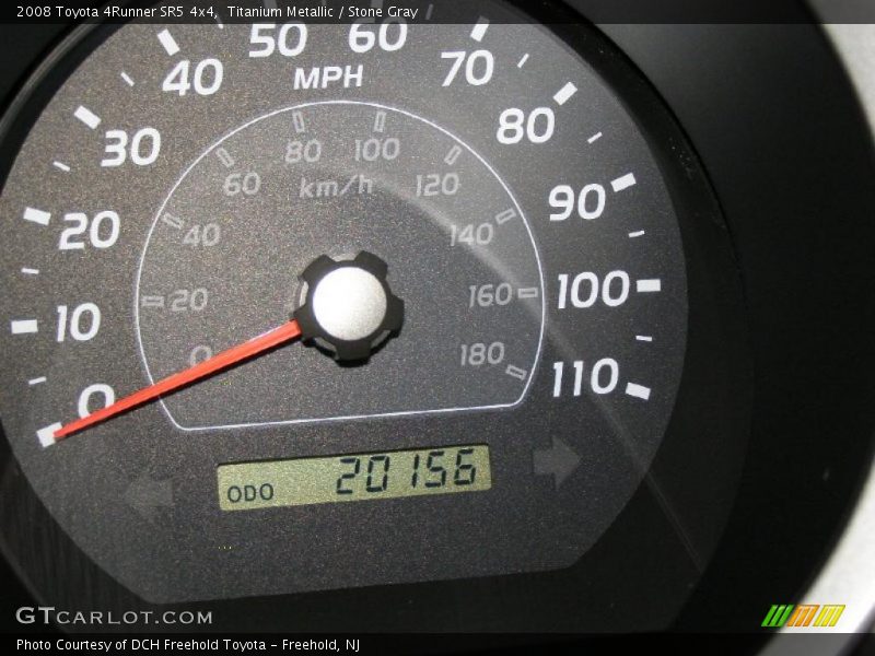 Titanium Metallic / Stone Gray 2008 Toyota 4Runner SR5 4x4