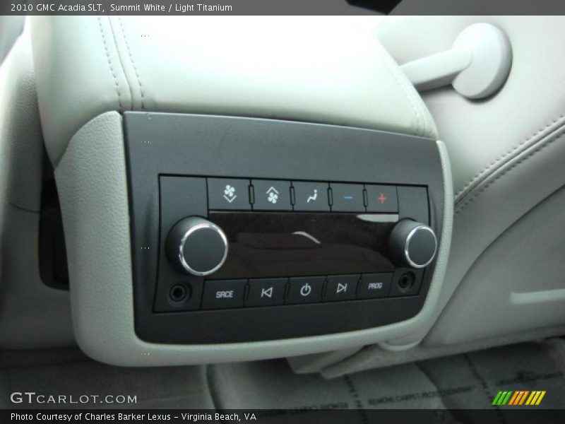 Summit White / Light Titanium 2010 GMC Acadia SLT