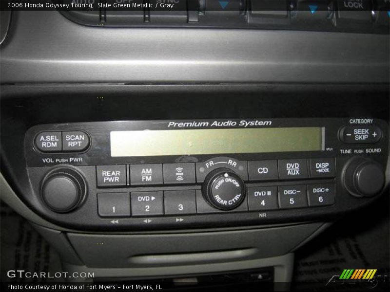 Slate Green Metallic / Gray 2006 Honda Odyssey Touring