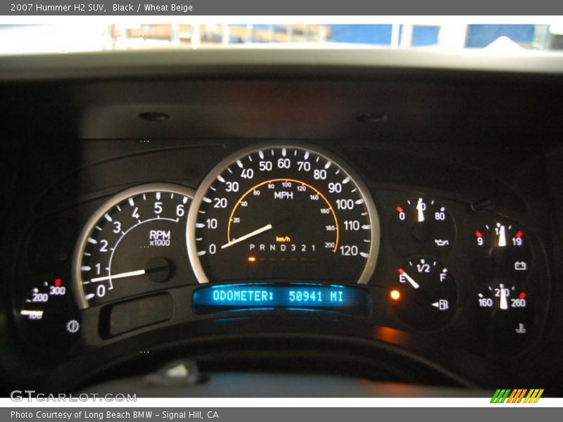 Black / Wheat Beige 2007 Hummer H2 SUV