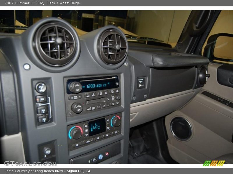Black / Wheat Beige 2007 Hummer H2 SUV