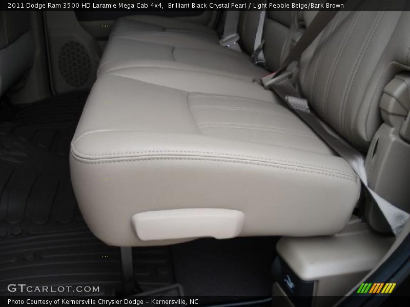  2011 Ram 3500 HD Laramie Mega Cab 4x4 Light Pebble Beige/Bark Brown Interior