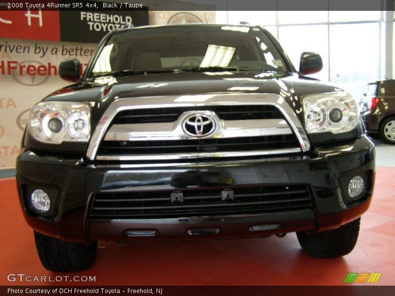 Black / Taupe 2008 Toyota 4Runner SR5 4x4