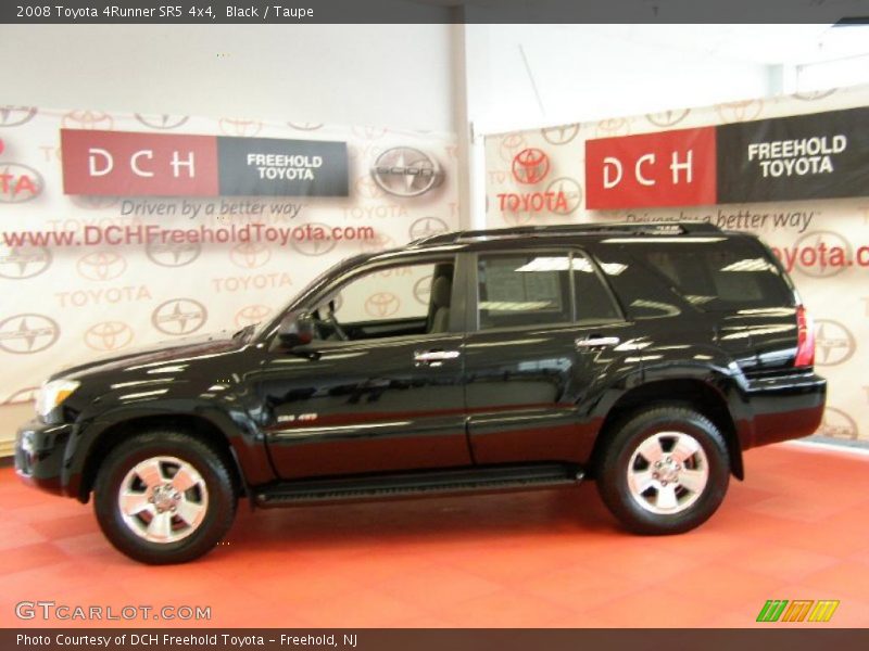 Black / Taupe 2008 Toyota 4Runner SR5 4x4