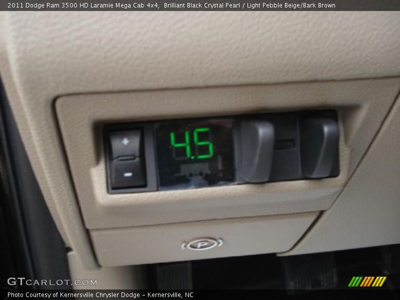 Controls of 2011 Ram 3500 HD Laramie Mega Cab 4x4