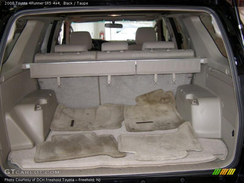 Black / Taupe 2008 Toyota 4Runner SR5 4x4
