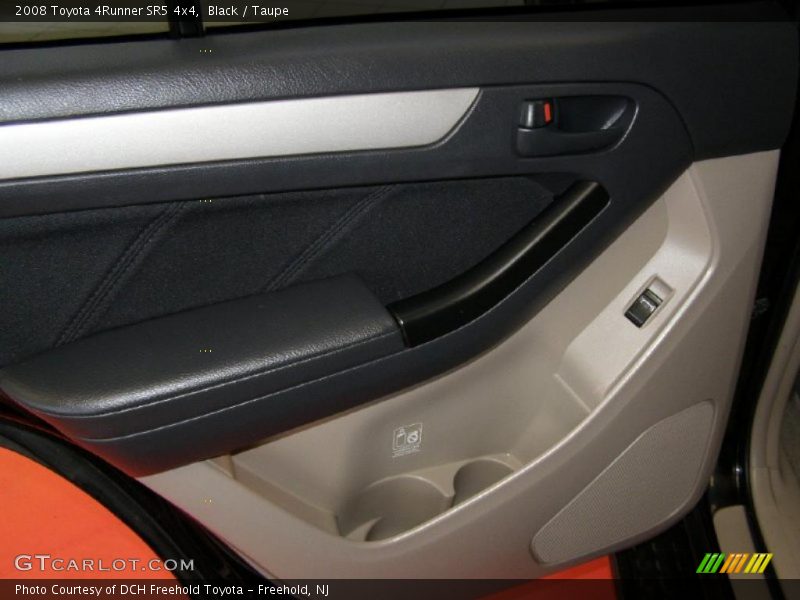 Black / Taupe 2008 Toyota 4Runner SR5 4x4