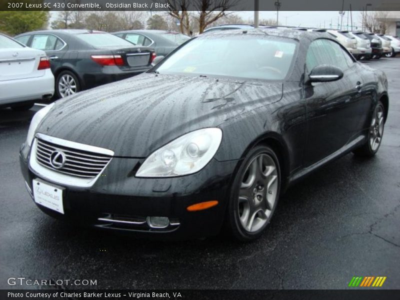 Front 3/4 View of 2007 SC 430 Convertible