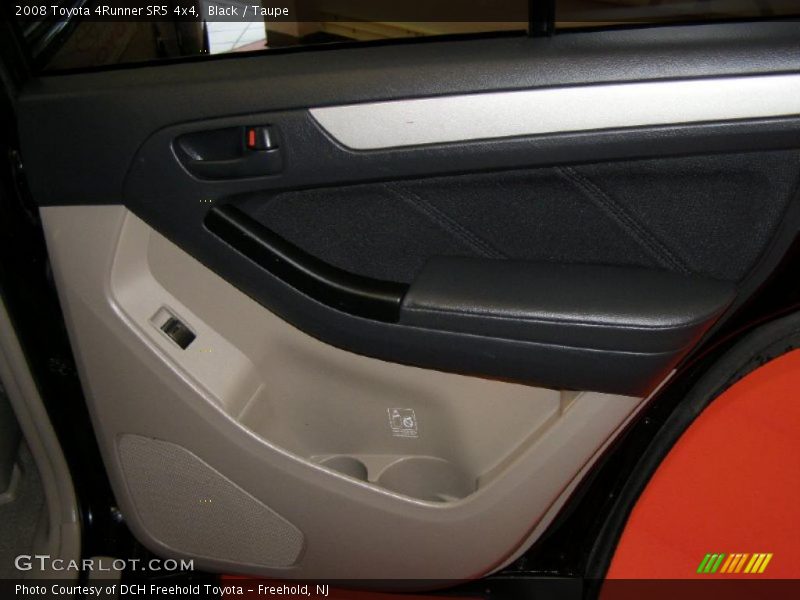 Black / Taupe 2008 Toyota 4Runner SR5 4x4