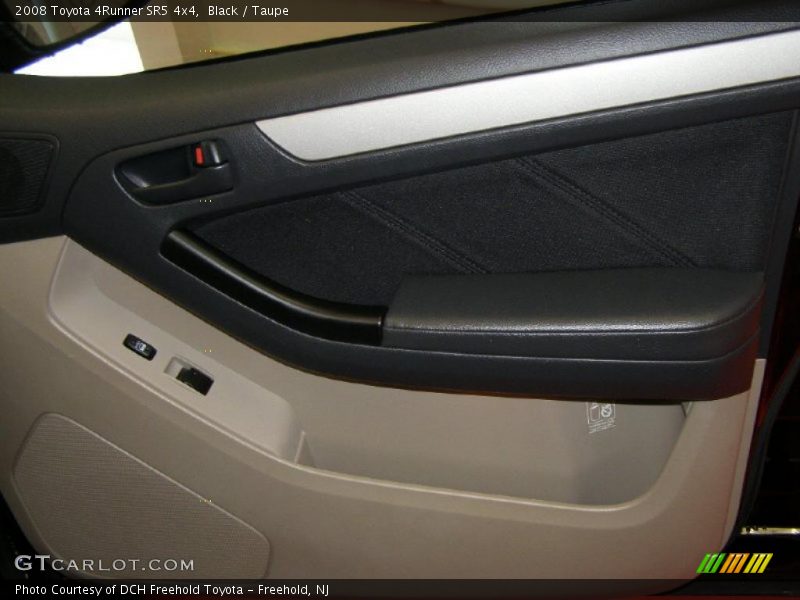 Black / Taupe 2008 Toyota 4Runner SR5 4x4