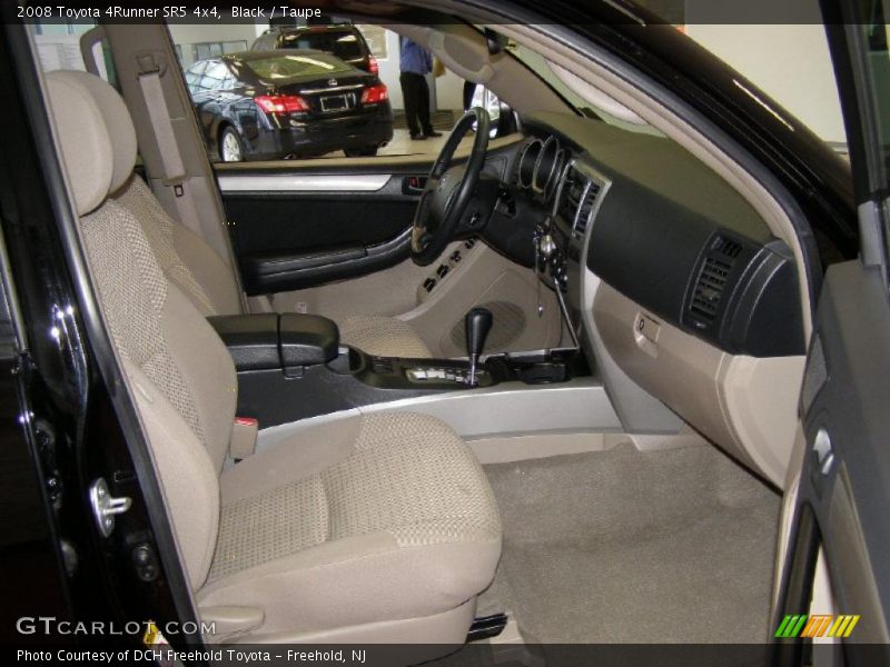 Black / Taupe 2008 Toyota 4Runner SR5 4x4
