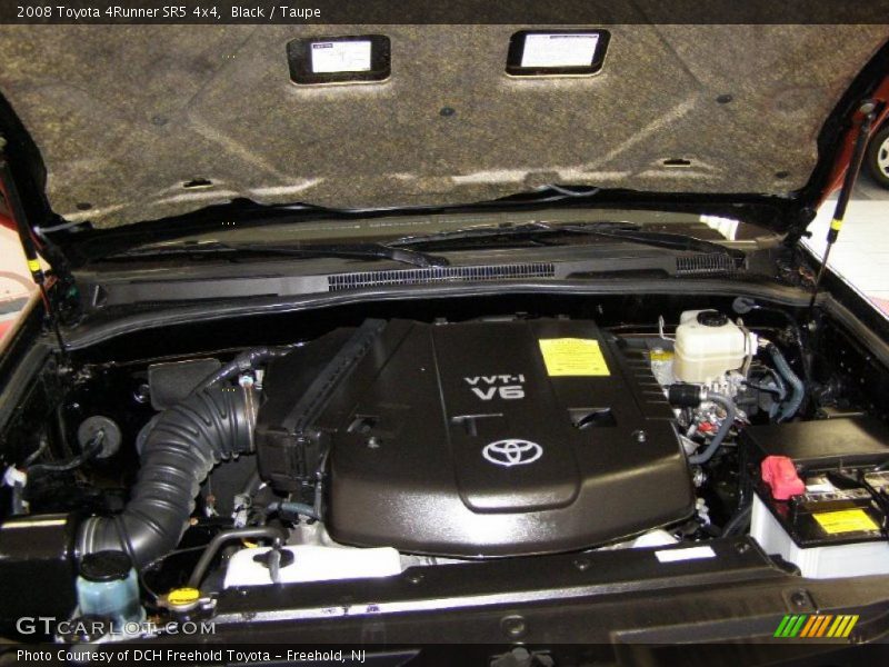 Black / Taupe 2008 Toyota 4Runner SR5 4x4