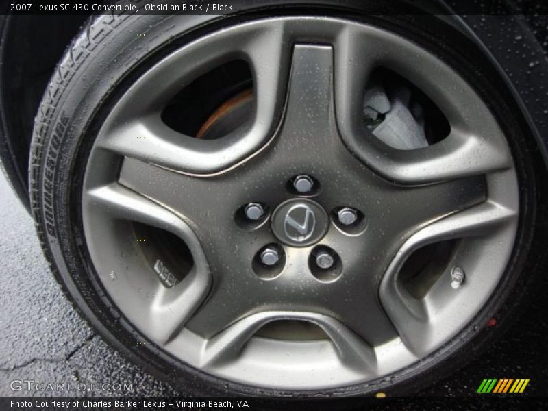 2007 SC 430 Convertible Wheel