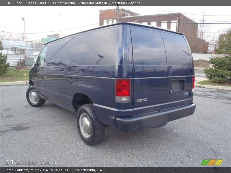  2002 E Series Van E250 Commercial True Blue Metallic