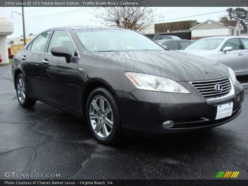 Truffle Brown Mica / Cashmere 2009 Lexus ES 350 Pebble Beach Edition