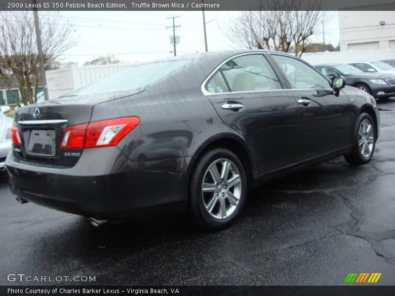 Truffle Brown Mica / Cashmere 2009 Lexus ES 350 Pebble Beach Edition