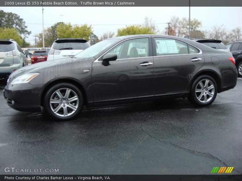Truffle Brown Mica / Cashmere 2009 Lexus ES 350 Pebble Beach Edition