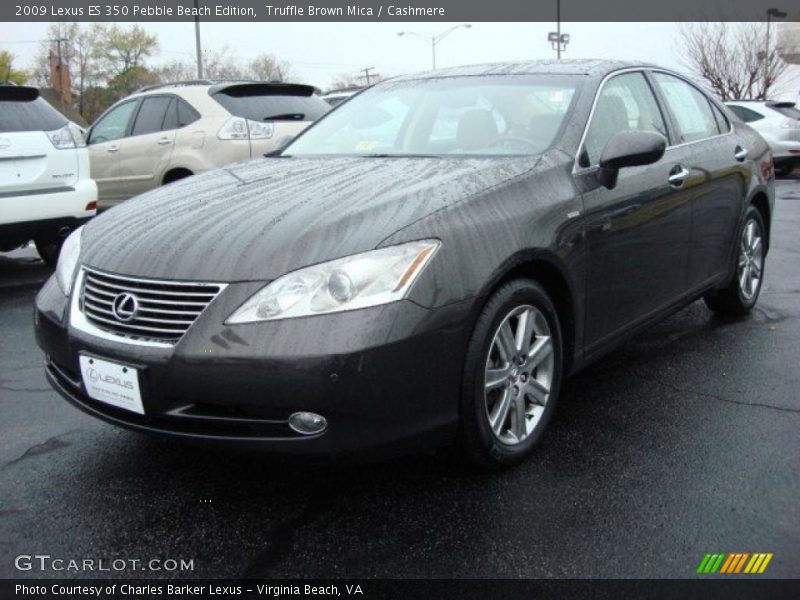 Truffle Brown Mica / Cashmere 2009 Lexus ES 350 Pebble Beach Edition
