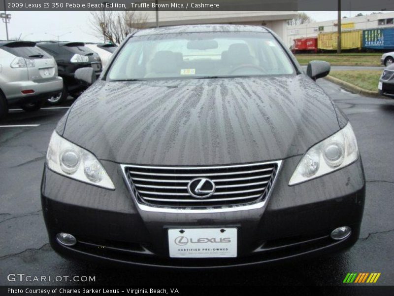 Truffle Brown Mica / Cashmere 2009 Lexus ES 350 Pebble Beach Edition