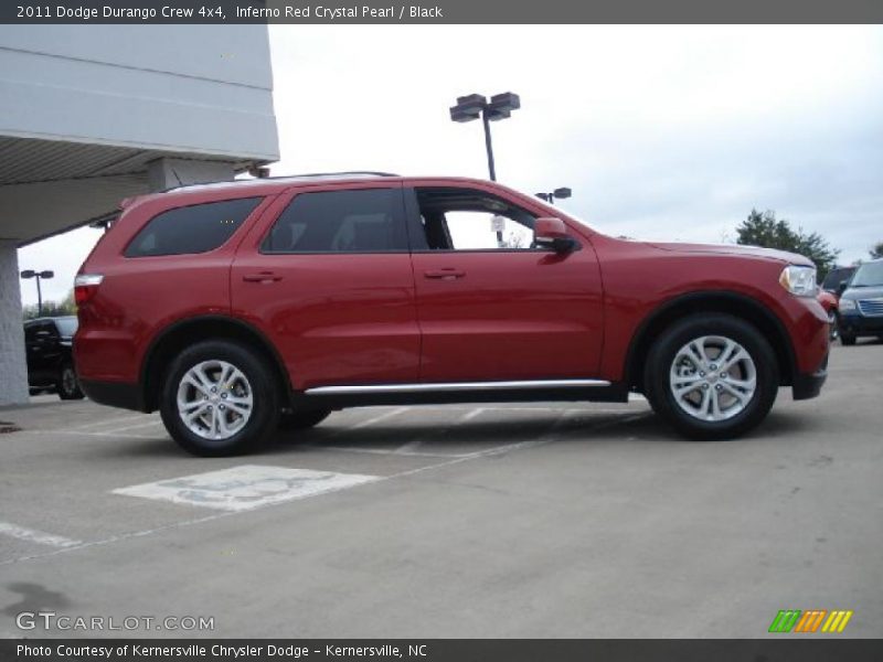  2011 Durango Crew 4x4 Inferno Red Crystal Pearl