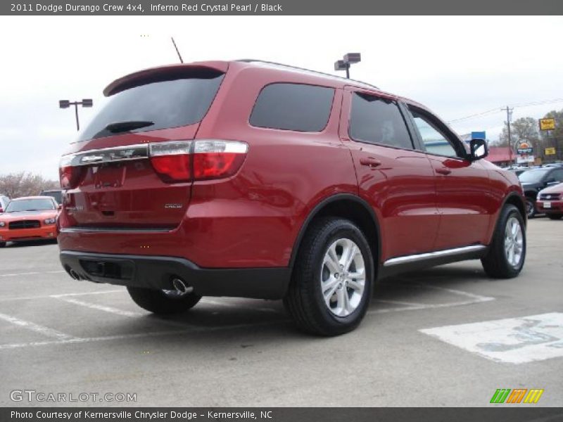  2011 Durango Crew 4x4 Inferno Red Crystal Pearl