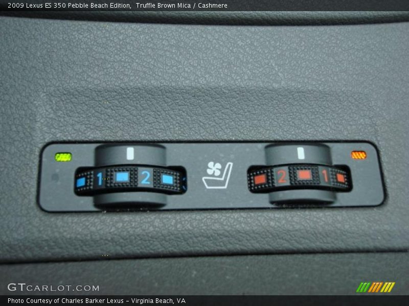 Truffle Brown Mica / Cashmere 2009 Lexus ES 350 Pebble Beach Edition