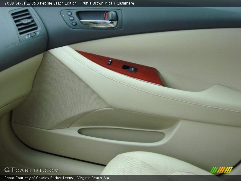 Truffle Brown Mica / Cashmere 2009 Lexus ES 350 Pebble Beach Edition