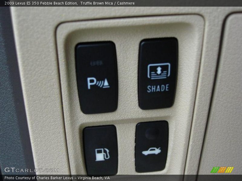 Truffle Brown Mica / Cashmere 2009 Lexus ES 350 Pebble Beach Edition