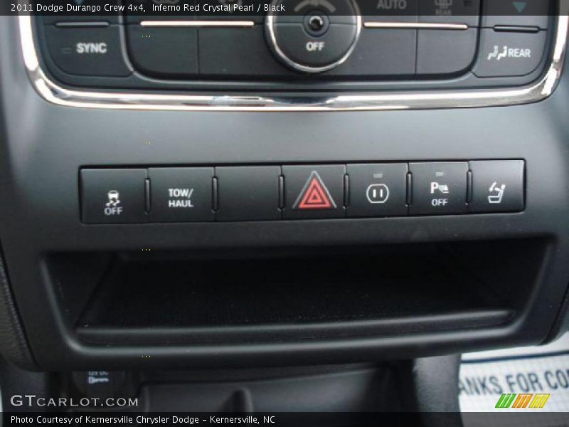 Controls of 2011 Durango Crew 4x4