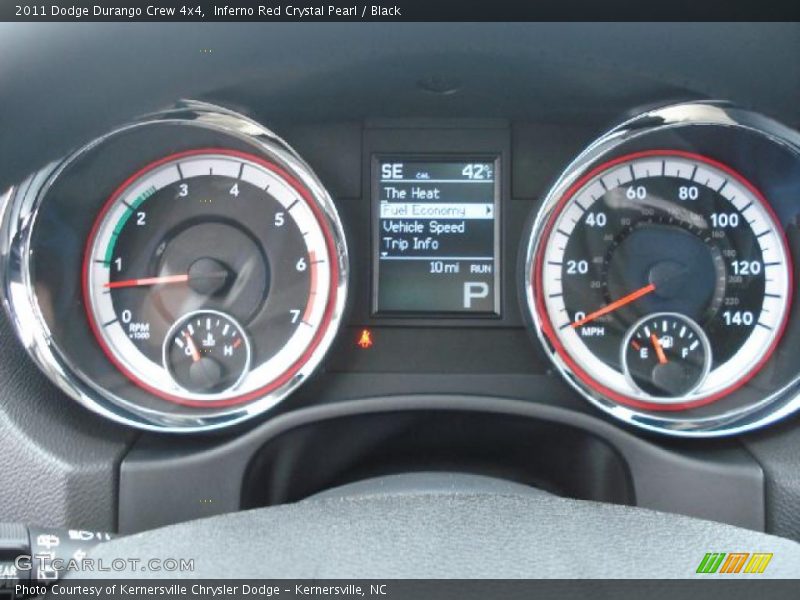  2011 Durango Crew 4x4 Crew 4x4 Gauges