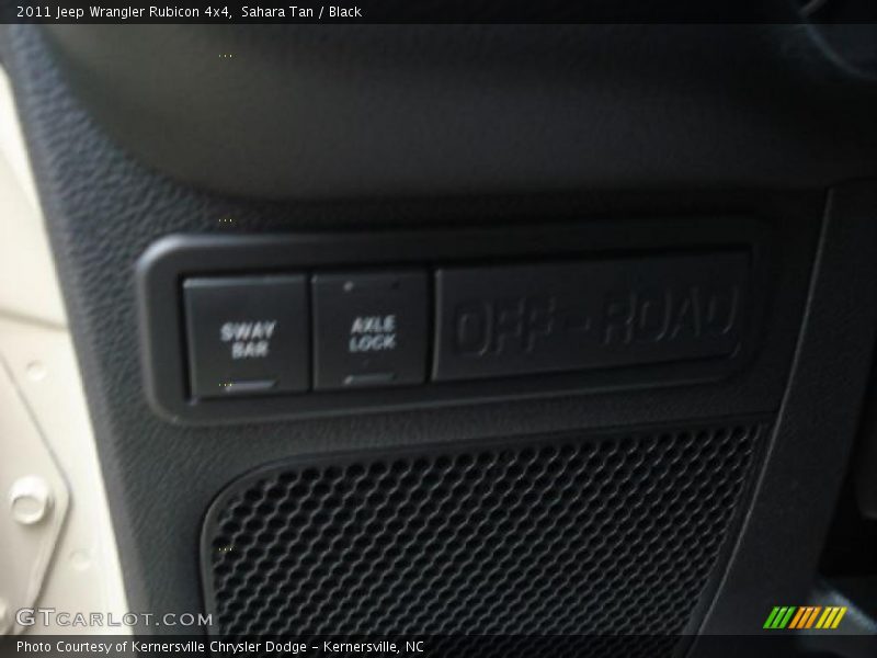 Sahara Tan / Black 2011 Jeep Wrangler Rubicon 4x4