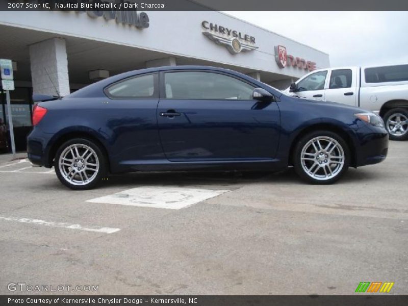 Nautical Blue Metallic / Dark Charcoal 2007 Scion tC