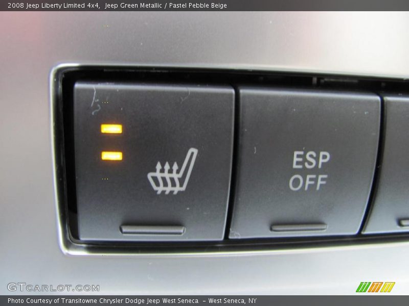 Jeep Green Metallic / Pastel Pebble Beige 2008 Jeep Liberty Limited 4x4