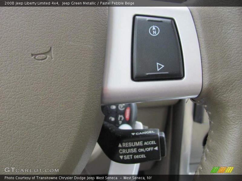 Jeep Green Metallic / Pastel Pebble Beige 2008 Jeep Liberty Limited 4x4
