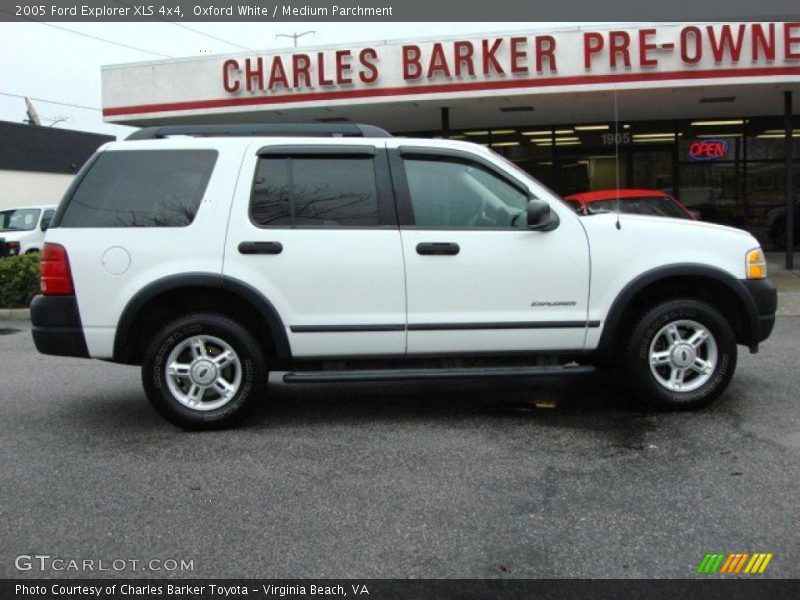 Oxford White / Medium Parchment 2005 Ford Explorer XLS 4x4