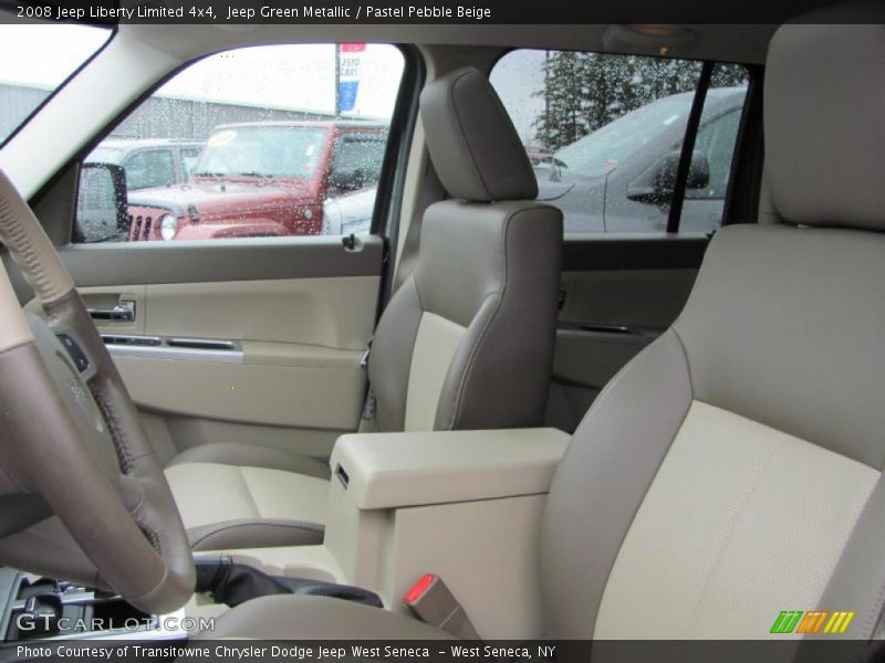 Jeep Green Metallic / Pastel Pebble Beige 2008 Jeep Liberty Limited 4x4