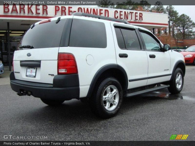 Oxford White / Medium Parchment 2005 Ford Explorer XLS 4x4