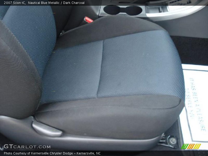 Nautical Blue Metallic / Dark Charcoal 2007 Scion tC
