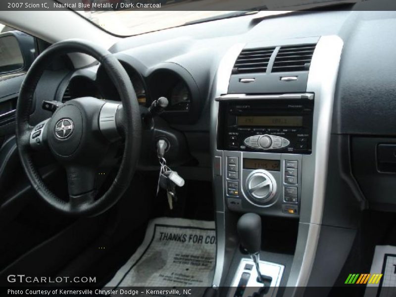 Nautical Blue Metallic / Dark Charcoal 2007 Scion tC