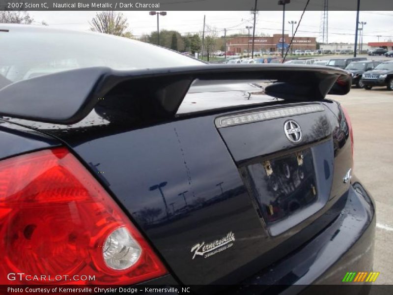 Nautical Blue Metallic / Dark Charcoal 2007 Scion tC