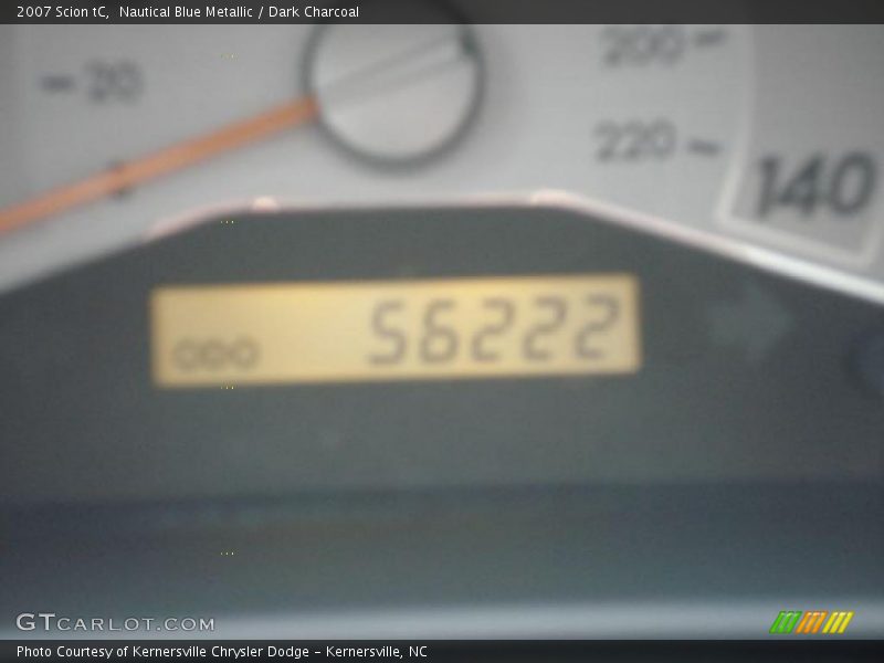 Nautical Blue Metallic / Dark Charcoal 2007 Scion tC