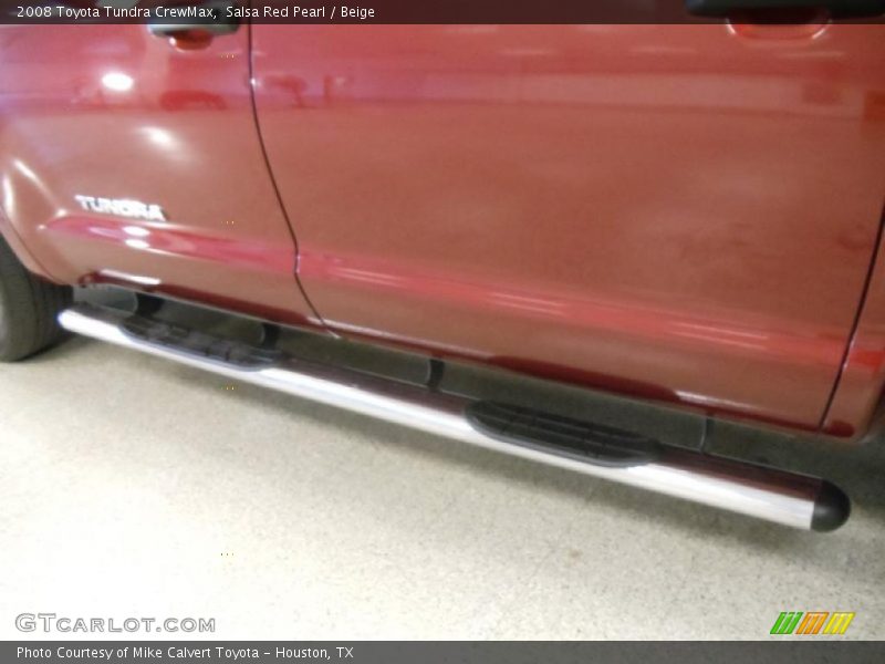 Salsa Red Pearl / Beige 2008 Toyota Tundra CrewMax